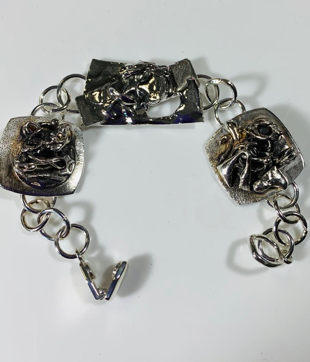 BeYourself silver bracelet with unique design