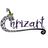 Chrizart round logo with party cat
