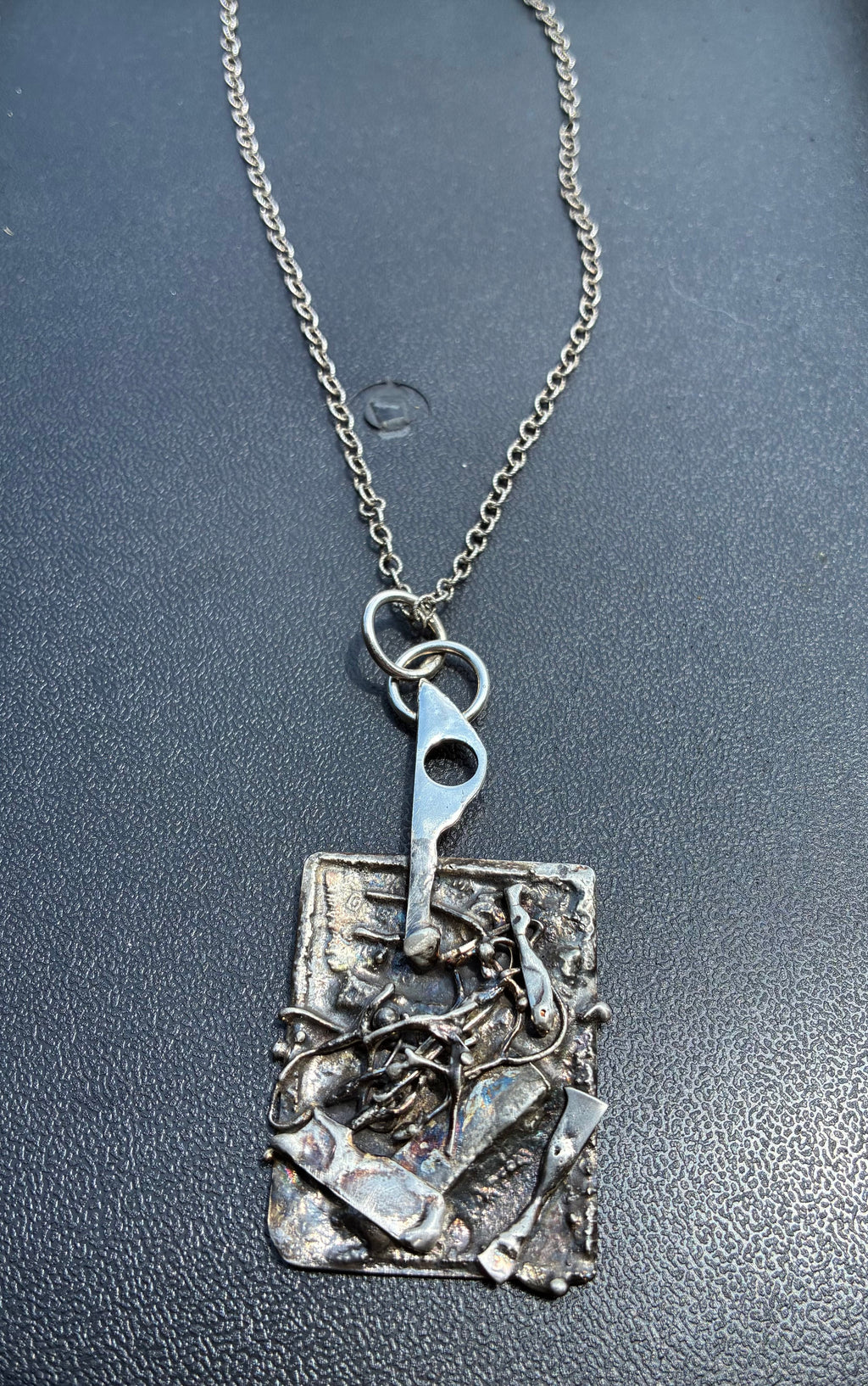 'Breaking Free' One-of-a-Kind Sterling Silver Pendant