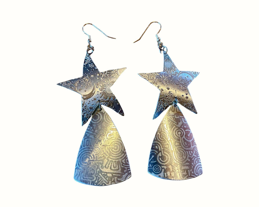 Guided by the Stars — Celestial Path Earrings