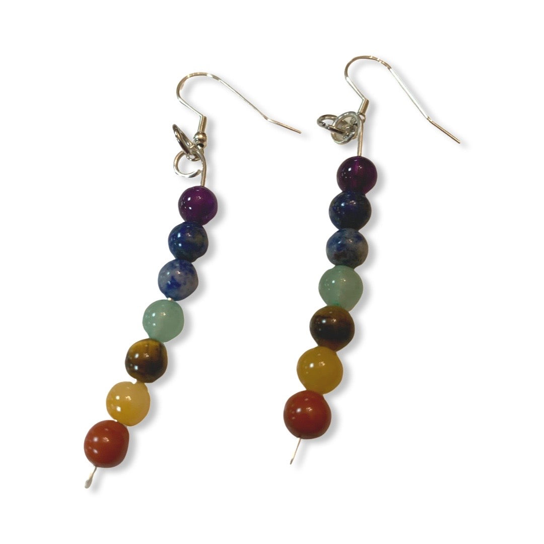 W- The Chakra Sterling Earrings