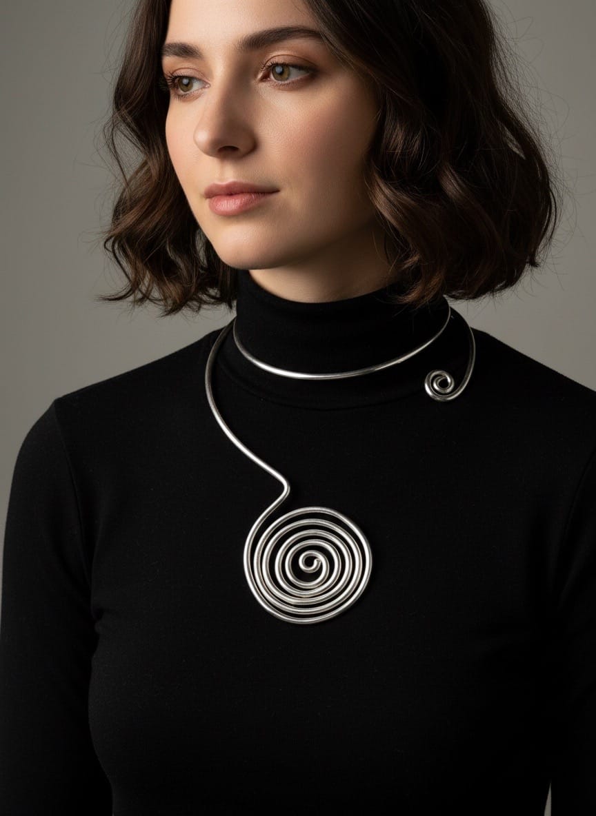 Endless Journey- Aluminum Neck Ring