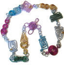 Color Your World Geometric Necklace