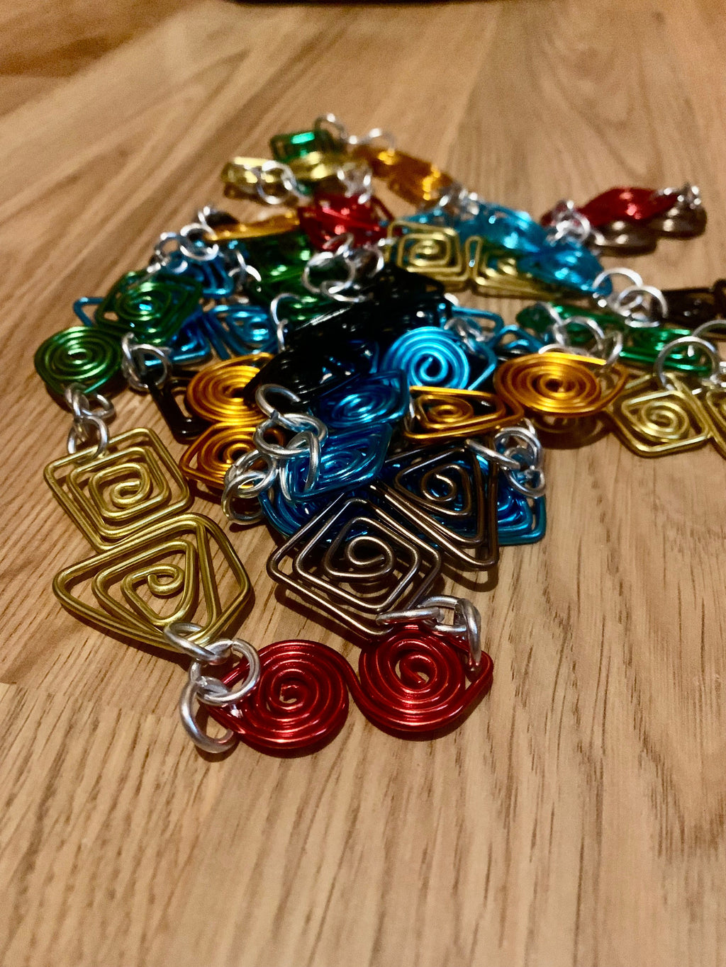 Color Your World Geometric Necklace