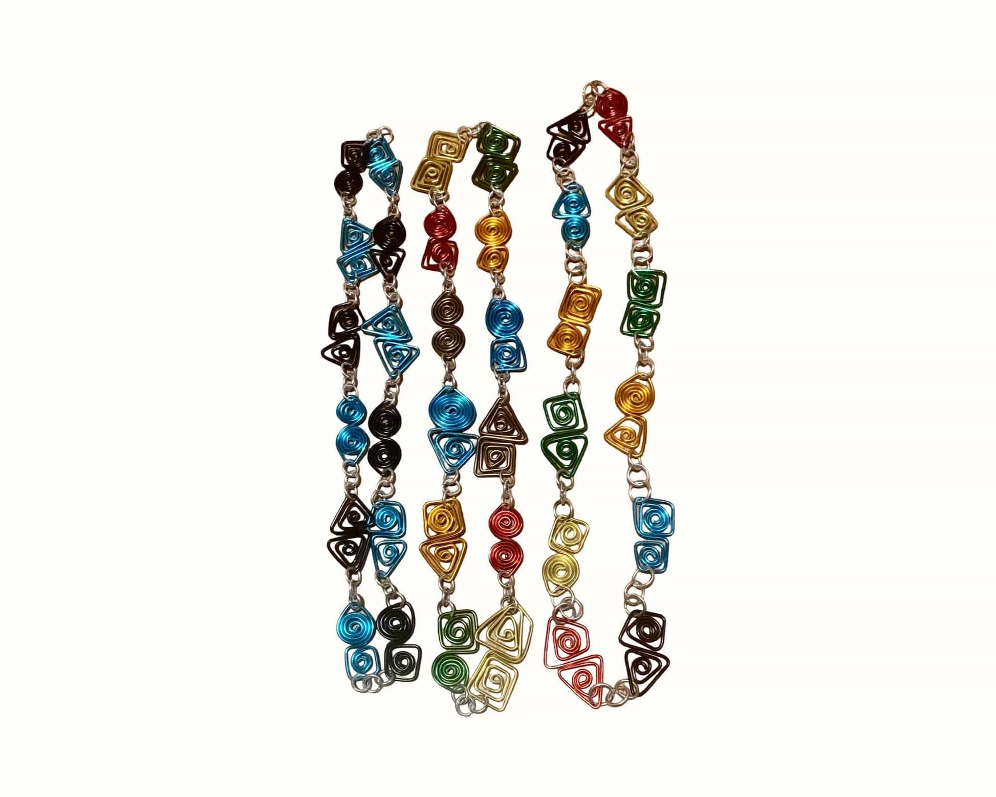 Color Your World Geometric Necklace