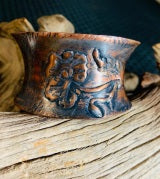 Flowers Anyone? Copper Cuff