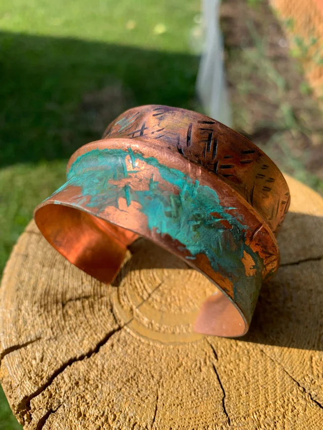 Fold Form Patina Wellness Cuff