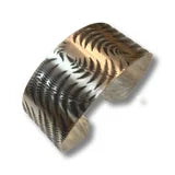 'Forest Ferns' Silver Cuff 1" W