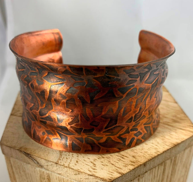 Forest Floor Copper Wellness Cuff