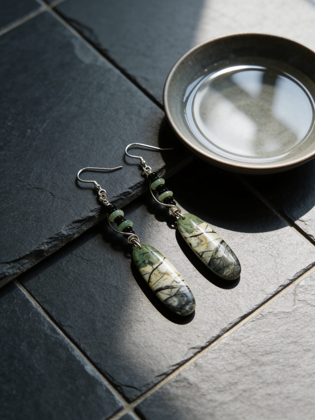 Whispers Through the Grove' Silver Earrings