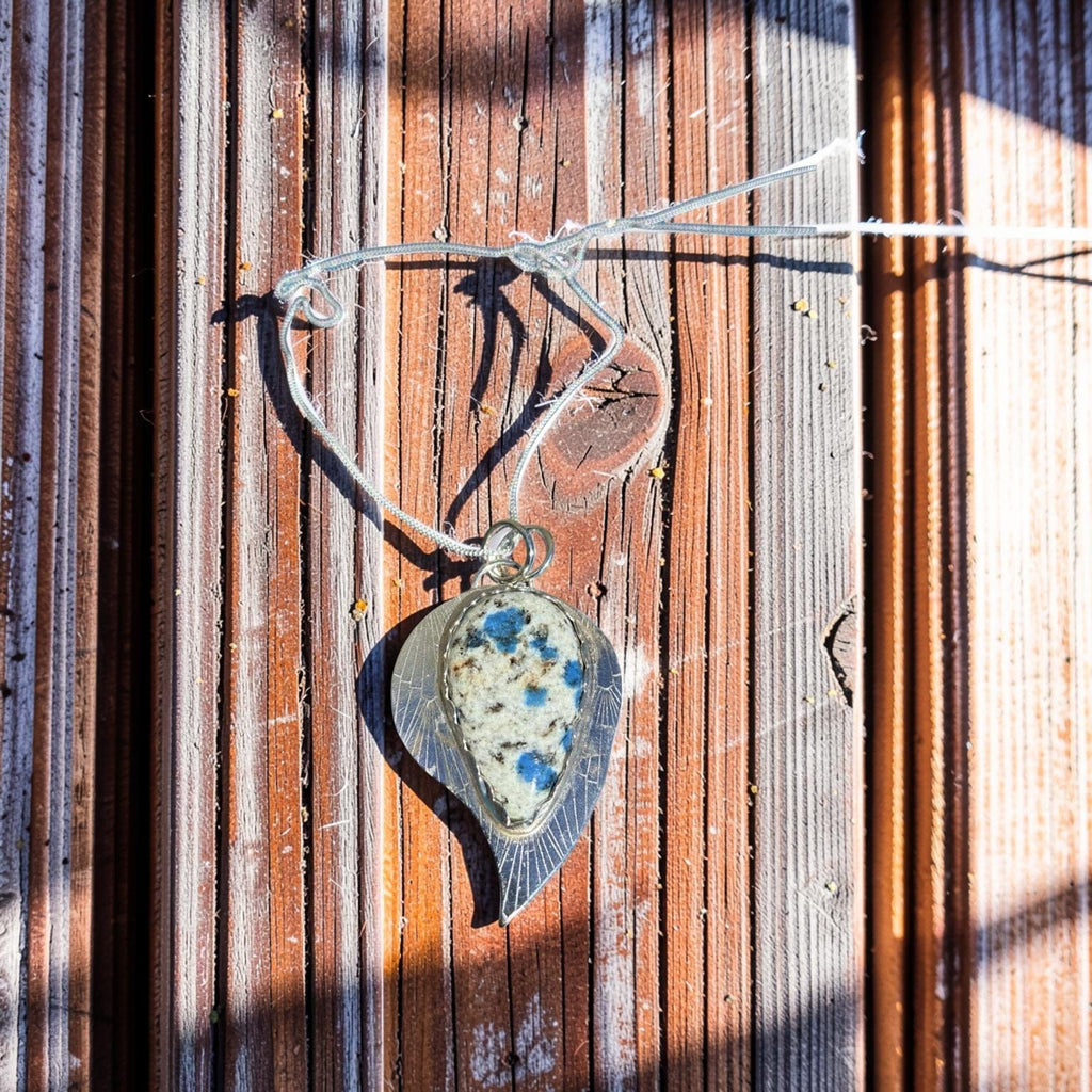 Summit Within — K2 Jasper Silver Pendant