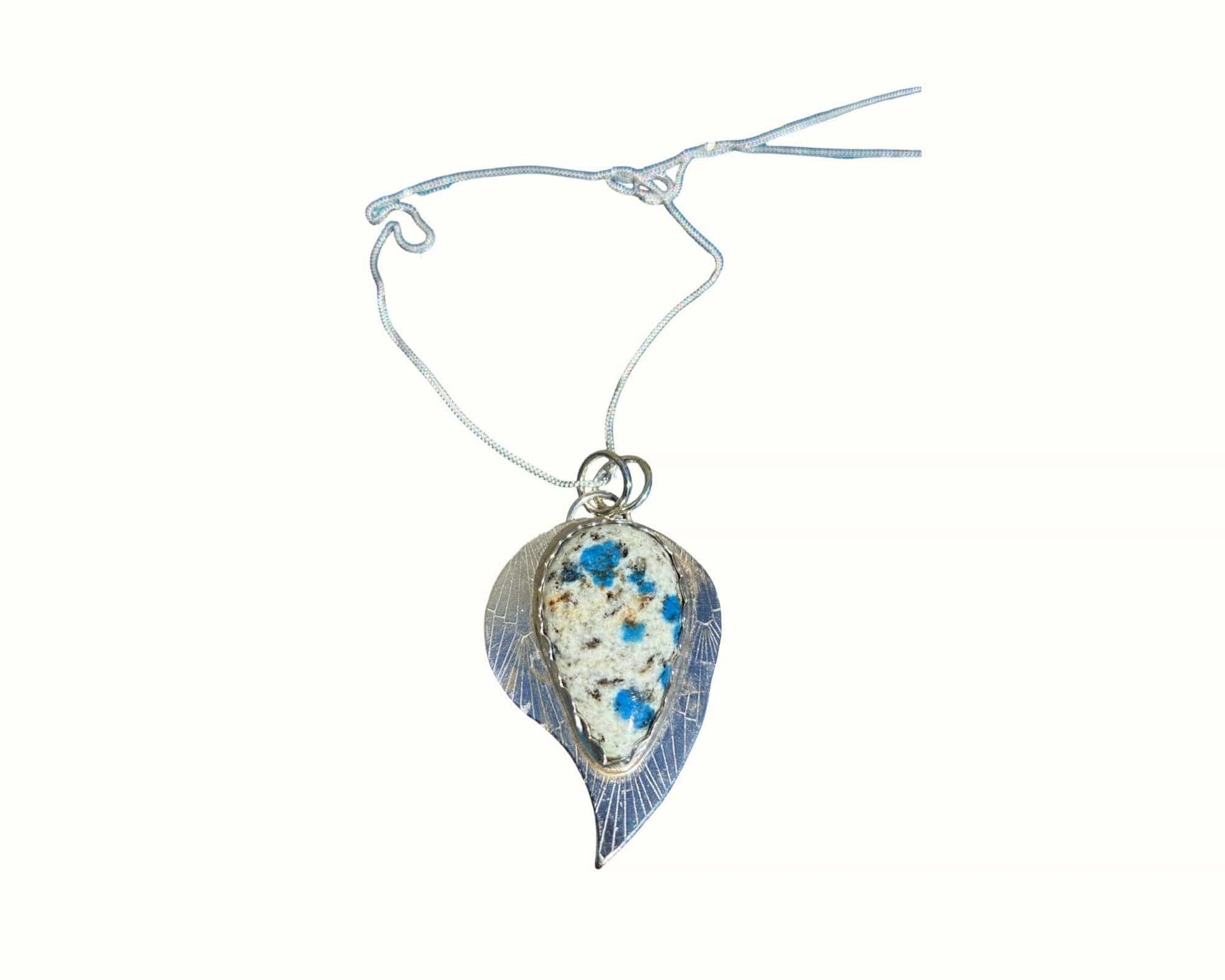 Summit Within — K2 Jasper Silver Pendant