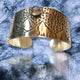 'Mountain Peaks' Silver Cuff 1" W