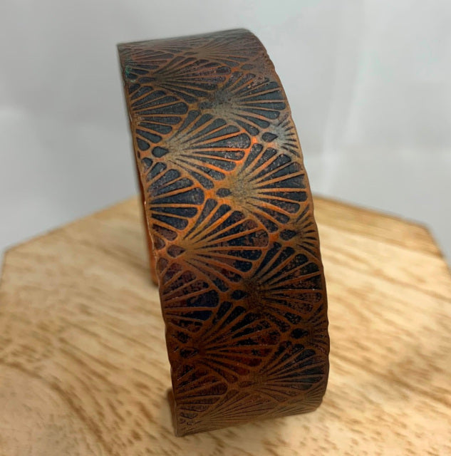 Narrow Shine On Copper Wellness Cuff