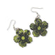 'Natural Flower Power' Enamel Earrings