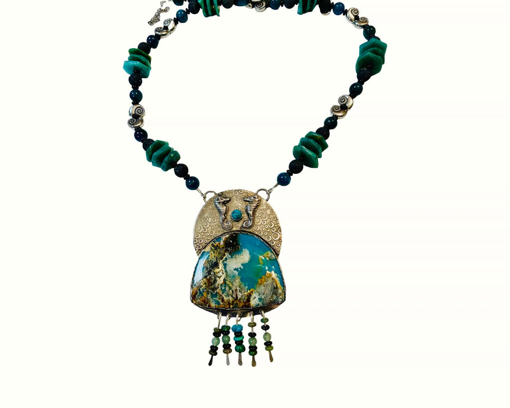 'Ocean Memory' one-of-a-kind Collector Necklace