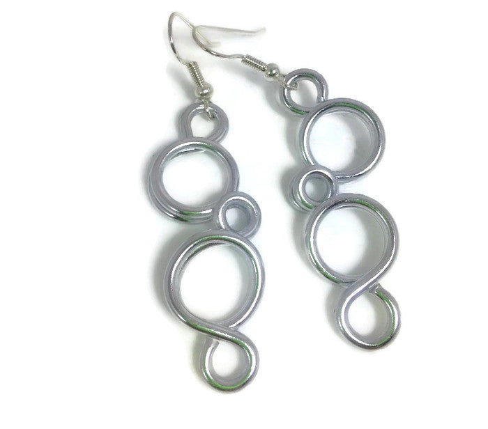 Tiny Bubbles Aluminum Earrings- Many Colors