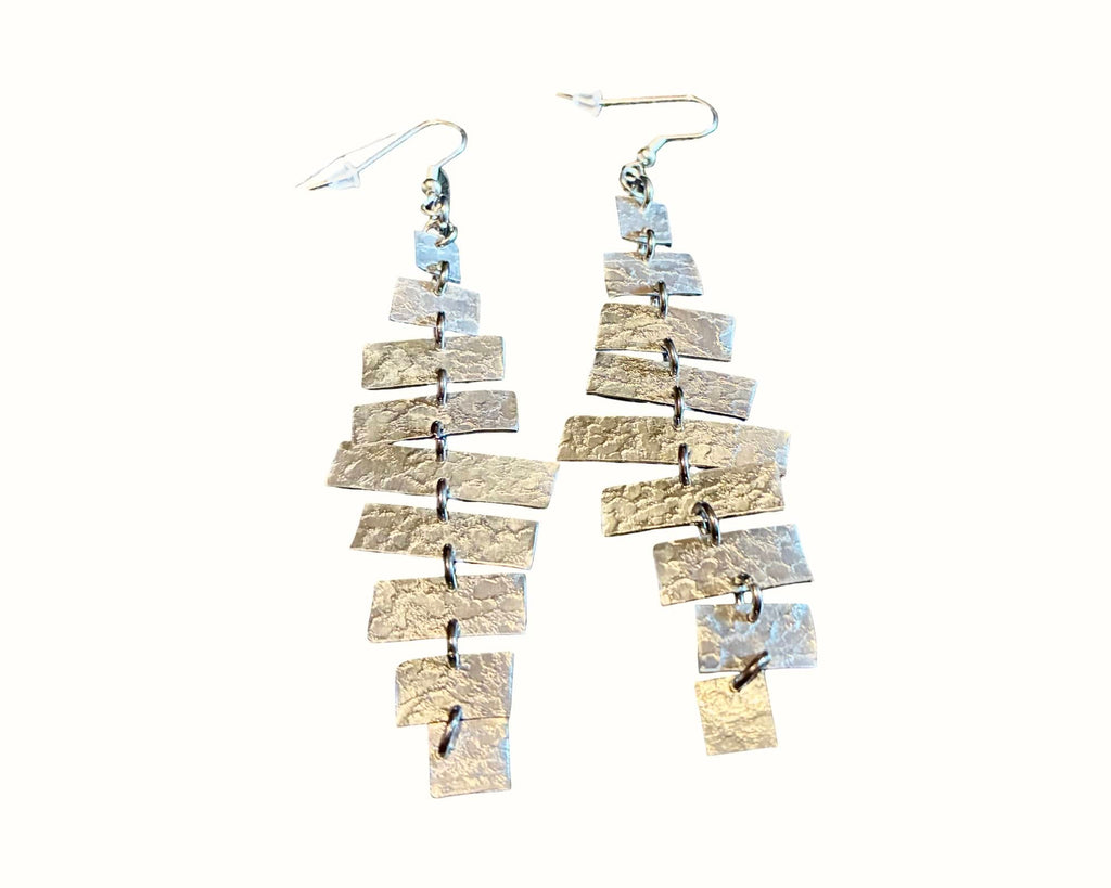 Skyline Rhythm Aluminum Earrings