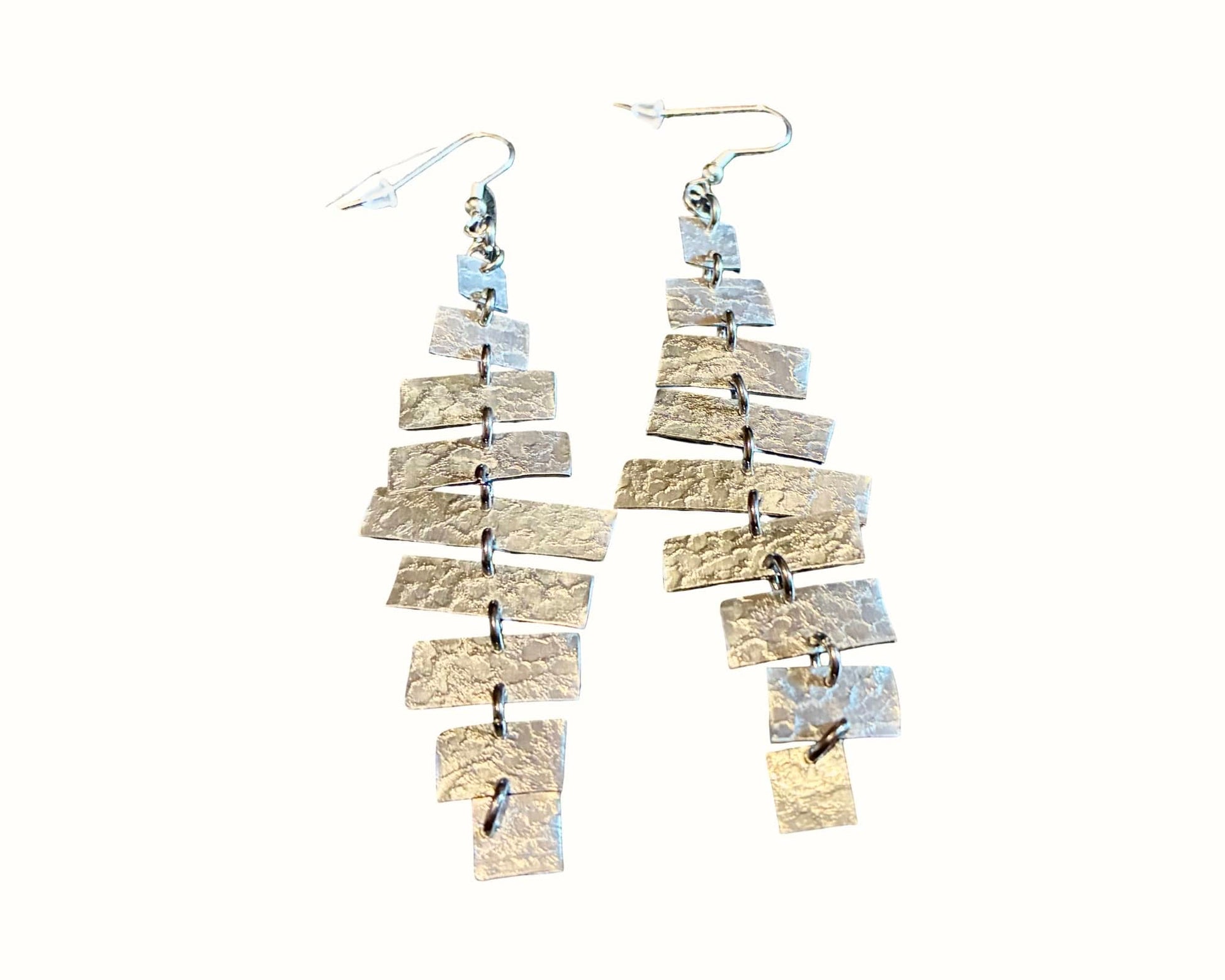Skyline Rhythm Aluminum Earrings