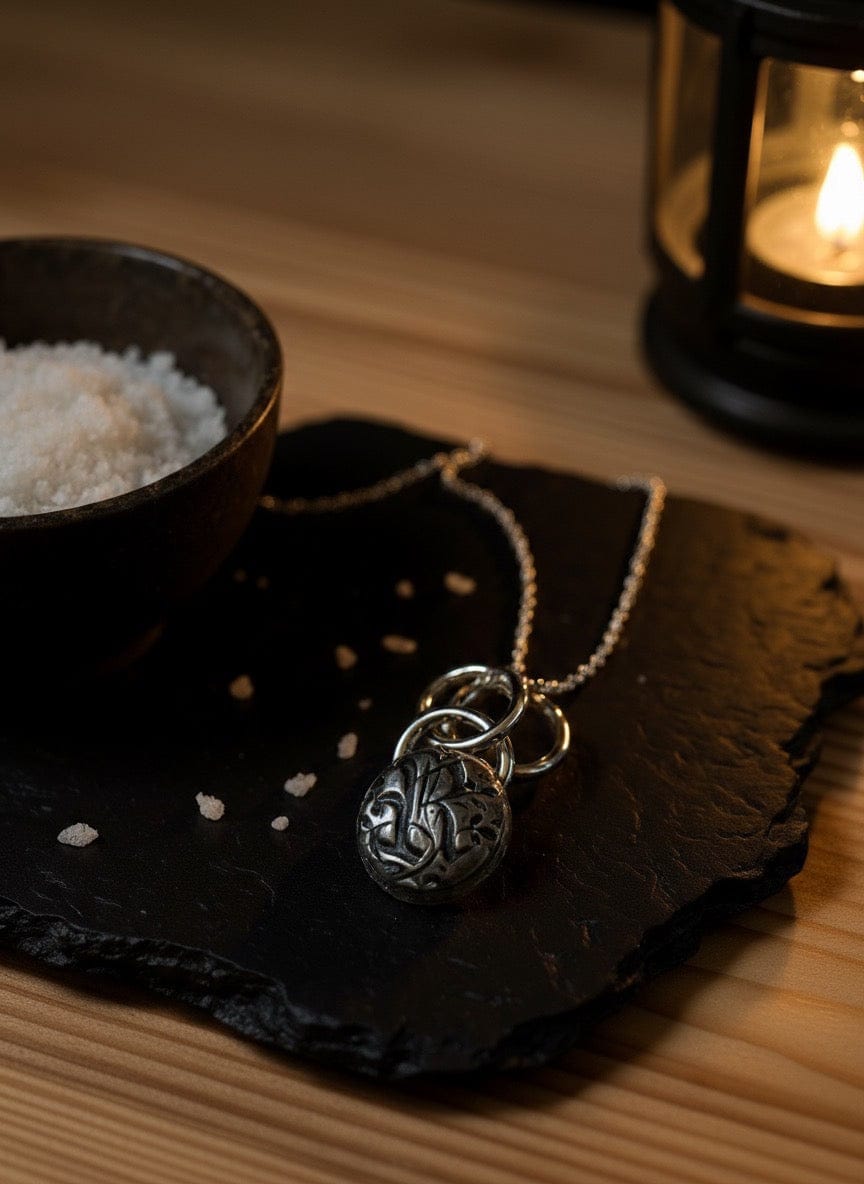 Handcrafted Silver Initial Pendants