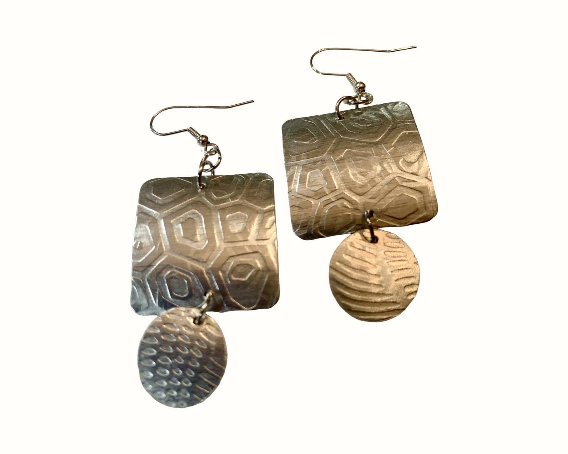 Order & Flow – Lightweight Aluminum Statement Earrings