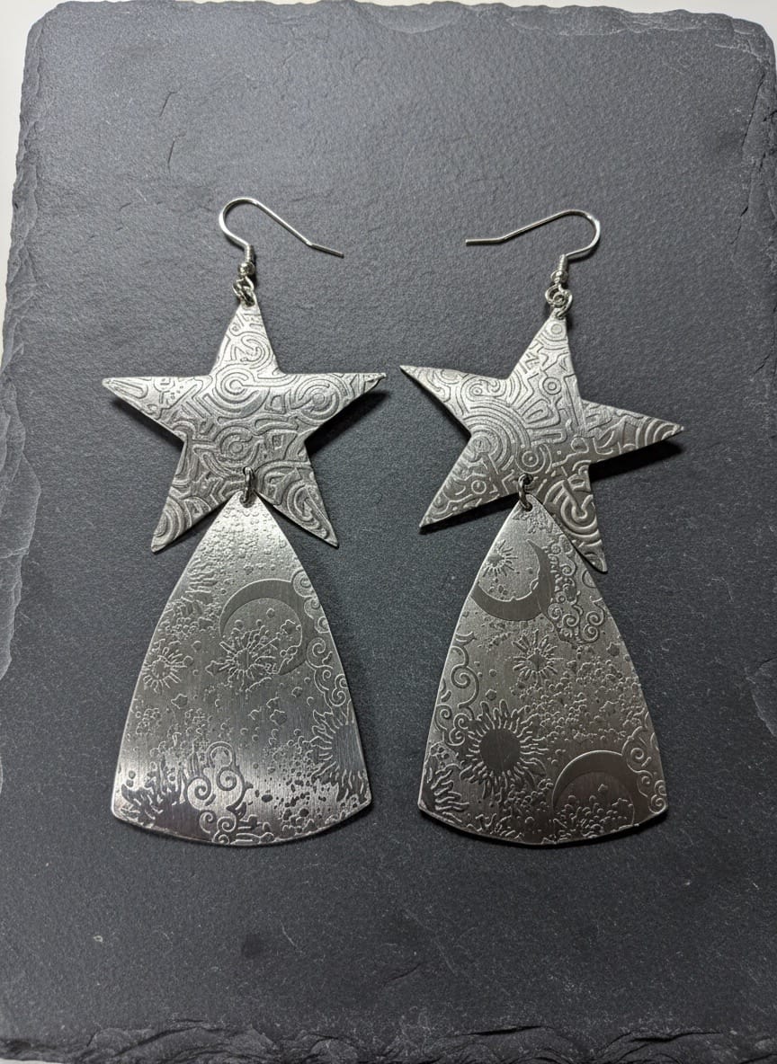Guided by the Stars — Celestial Path Earrings